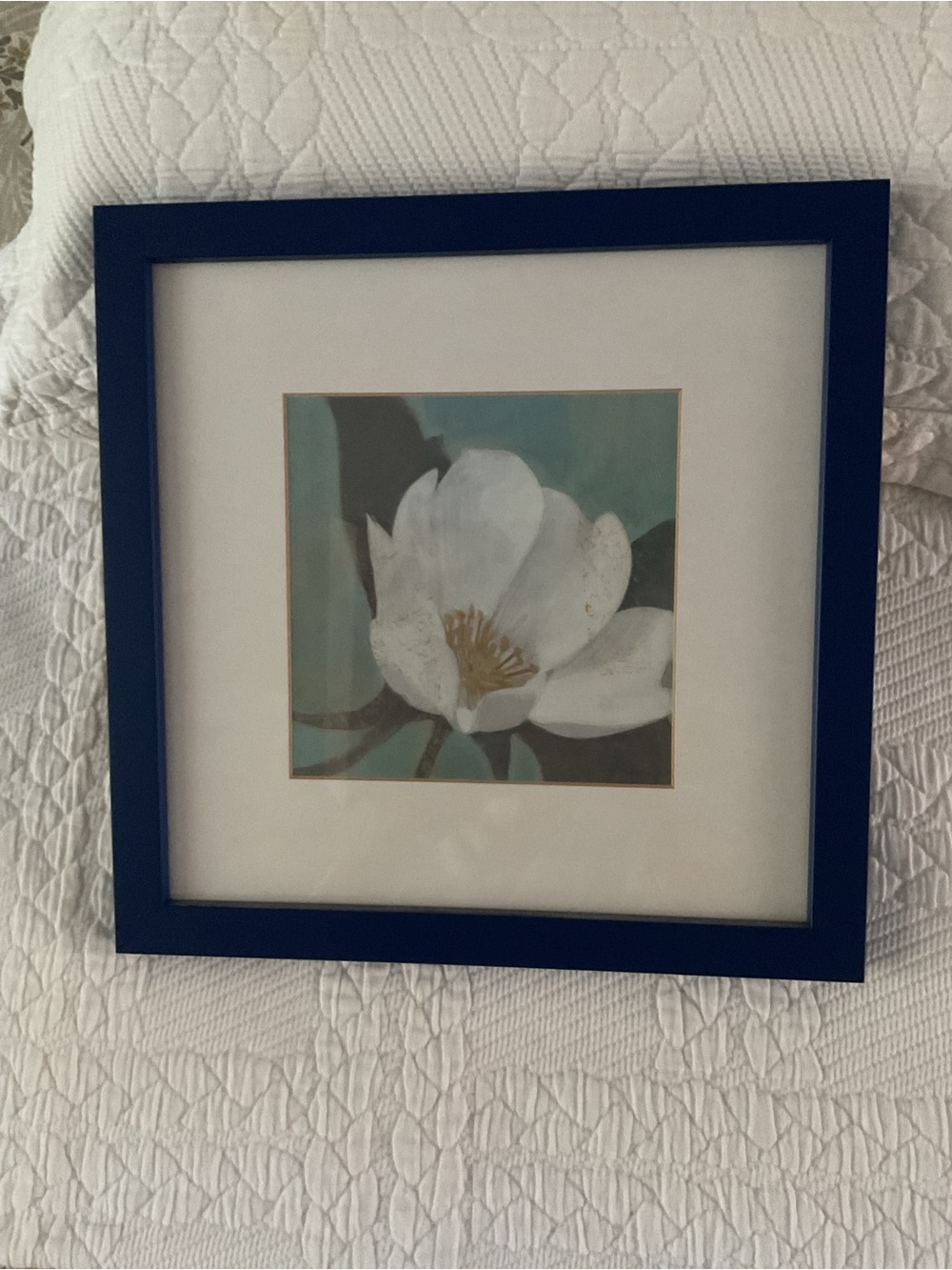 ART.COM White Magnolia Art Print
